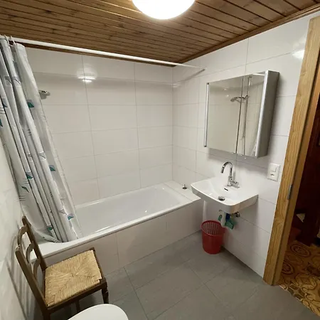 בקתה Beautiful Old Style 8 -12 Person With A Modern Extension